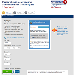 Link to MedicareMall.com Free Quote Request Form