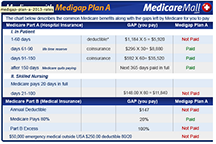 Medigap Plan A chart