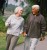 retired couple exercising