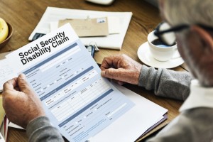 65166464 - social security disability claim concept